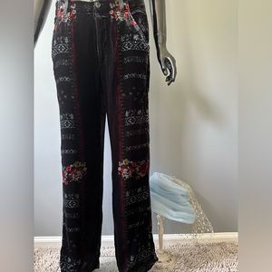 Johnny Was Floral Pants
